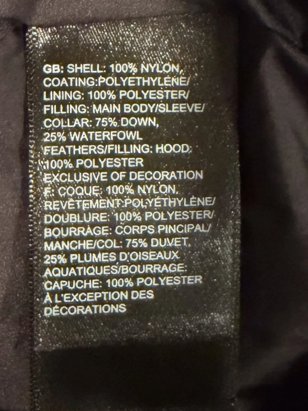 Womens the north face coat size s
